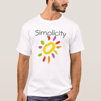 T-shirt da simplicidade