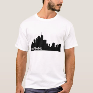 T-shirt da skyline de Brisbane