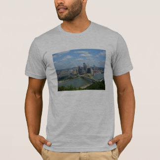 T-shirt da skyline de Pittsburgh