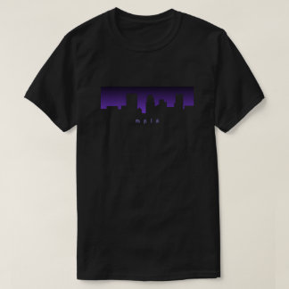 T-shirt da skyline MPLS de Minneapolis Minnesota