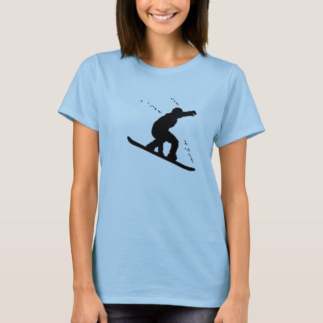 T-shirt da snowboarding (Frente)