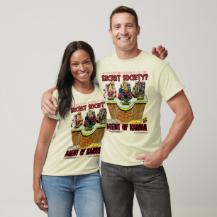 T-shirt da sociedade secreta AOK