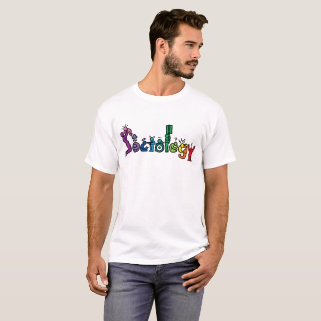T-shirt da Sociologia (Frente Completa)