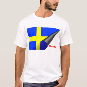 T-shirt da suecia (bandeira sueco)