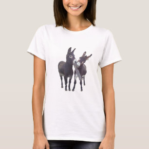 T-shirt Da "T das senhoras dos asnos senhorita" pequeno