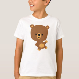 T-shirt Da "t-shirt bonito das crianças do urso boa