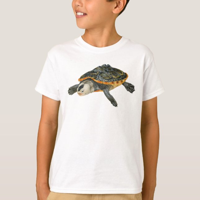 T-shirt da tartaruga de água doce de Diamondbacks (Frente)