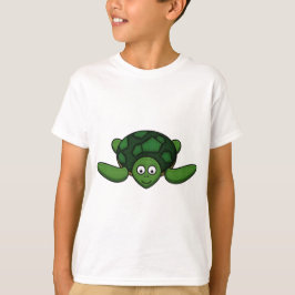 T-shirt da tartaruga dos desenhos animados dos