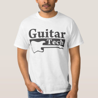 T-shirt da tecnologia da guitarra