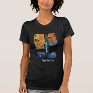 T-shirt da tempestade da noite