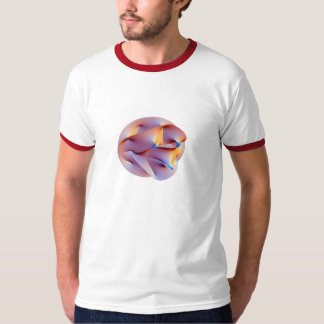T-shirt da teoria da corda (diagrama do conceito