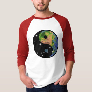 T-shirt da terra de Yin Yang