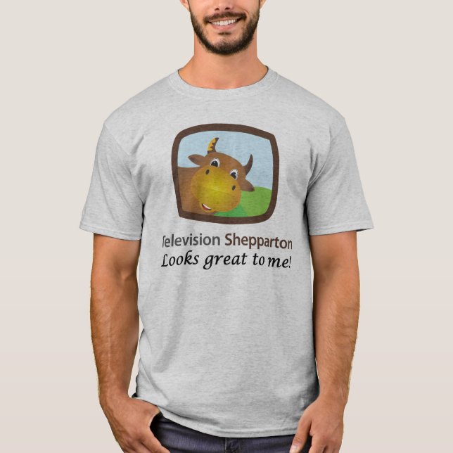 T-shirt da tevê Shepparton (Frente)