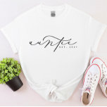 T-Shirt da Tia Personalizada<br><div class="desc">Estamos sempre a adicionar novas designs diariamente!</div>