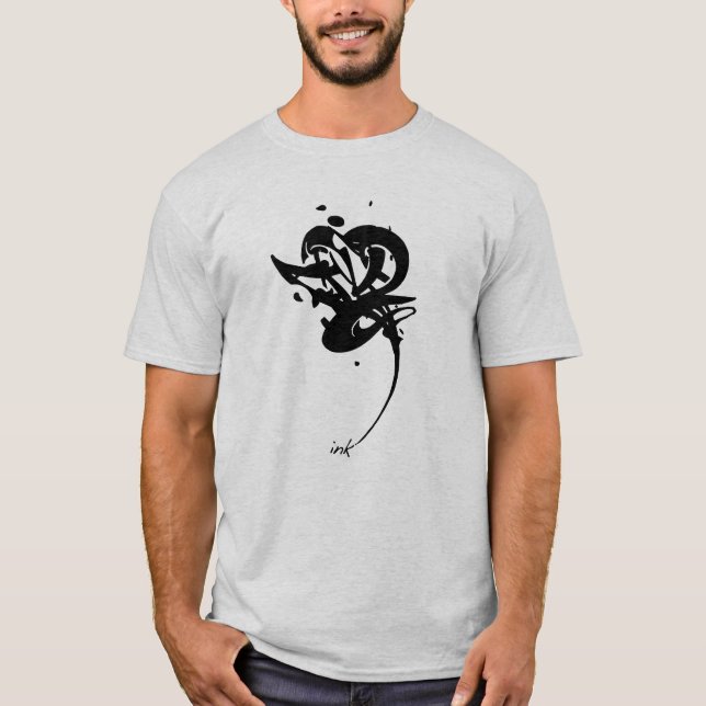 t-shirt da tinta (Frente)