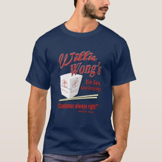 T-shirt da Tomada-para fora de Willie Wong