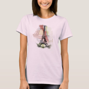 T-shirt da torre Eiffel