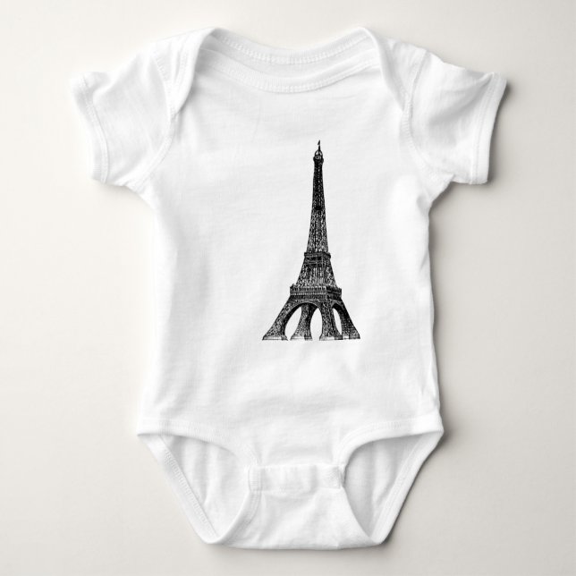 T-shirt da torre Eiffel (Frente)