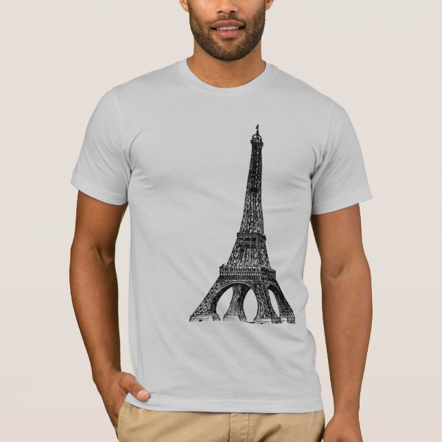T-shirt da torre Eiffel (Frente)