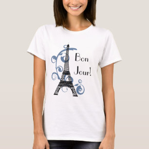 T-shirt da torre Eiffel