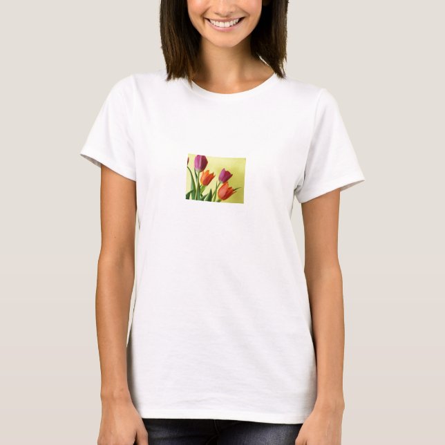 T-shirt da tulipa (Frente)