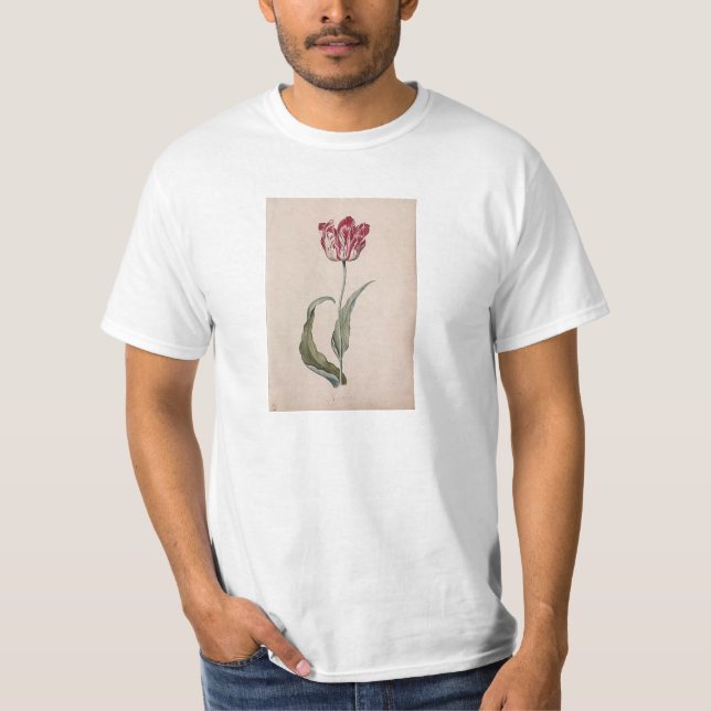 T-shirt da tulipa de Judith Leyster (Frente)