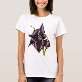 T-shirt da tulipa do papagaio