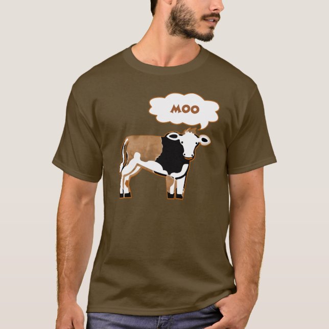 T-shirt da vaca (Frente)
