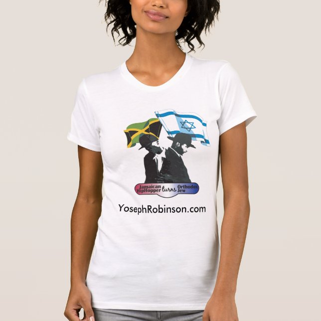 T-shirt da venda da mulher de Yoseph Robinson (Frente)