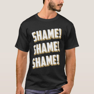 T-shirt da "vergonha" de VGK