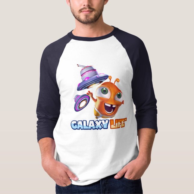 T-shirt da vida da galáxia! (Frente)