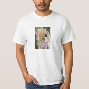 T-shirt da vida e da morte de Gustavo Klimt