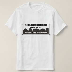 T-shirt da vigilância de bairro