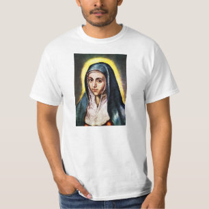 T-shirt da Virgem Maria de El Greco