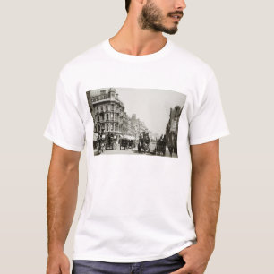 T-shirt Da vista rua de Oxford para baixo, Londres (foto