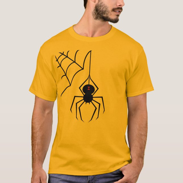T-shirt da Web de aranha (Frente)