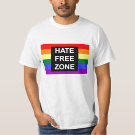 T-shirt da zona franca do ódio