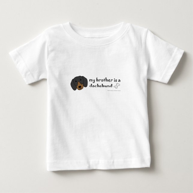 T-shirt dachshund (Frente)