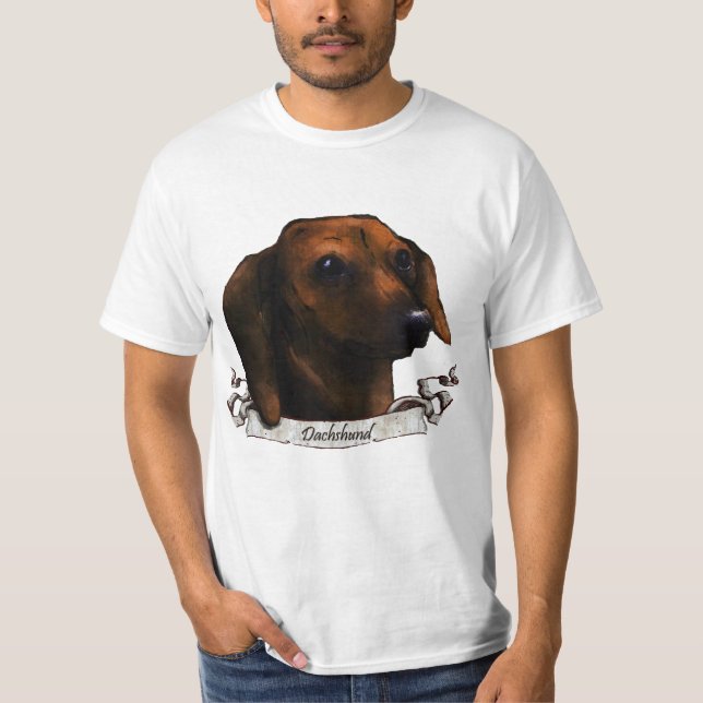 T-shirt Dachshund (Frente)
