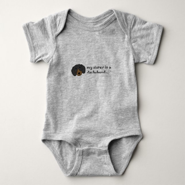 T-shirt dachshund (Frente)