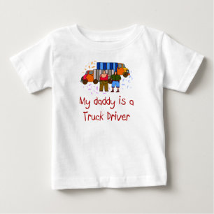 T-shirt Daddy is a Truck Driver shirt
