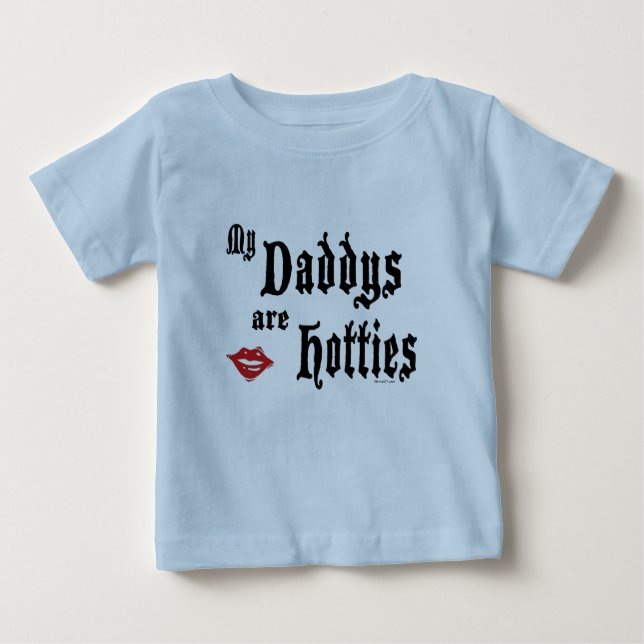 T-shirt Daddys Hotties (Frente)