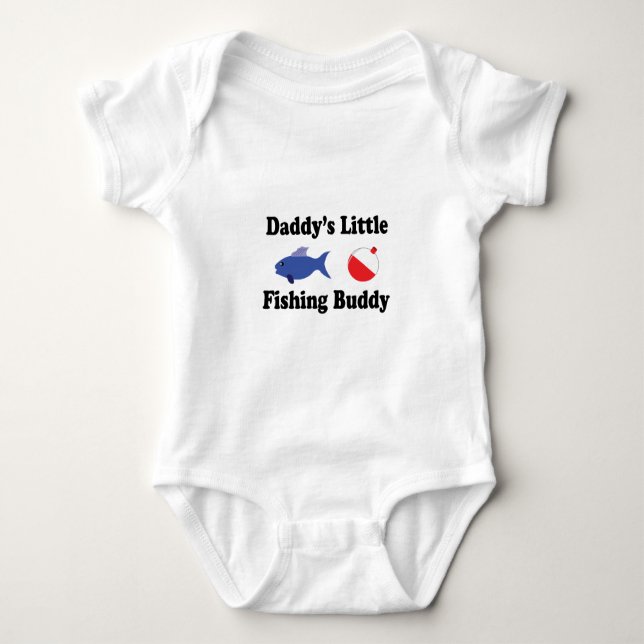 T-shirt daddys pouco amigo da pesca (Frente)