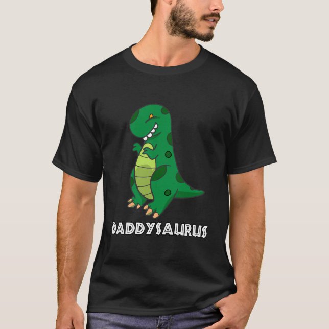 T-shirt Daddysaurus (Frente)