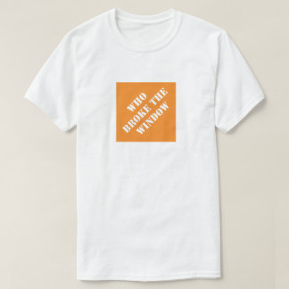 T-shirt Dadismos Que Quebraram A Janela