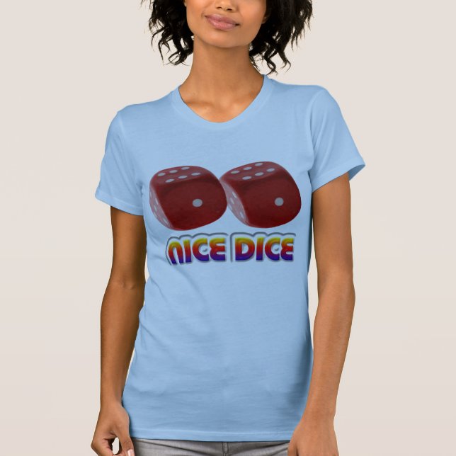 T-shirt Dados agradáveis (Frente)