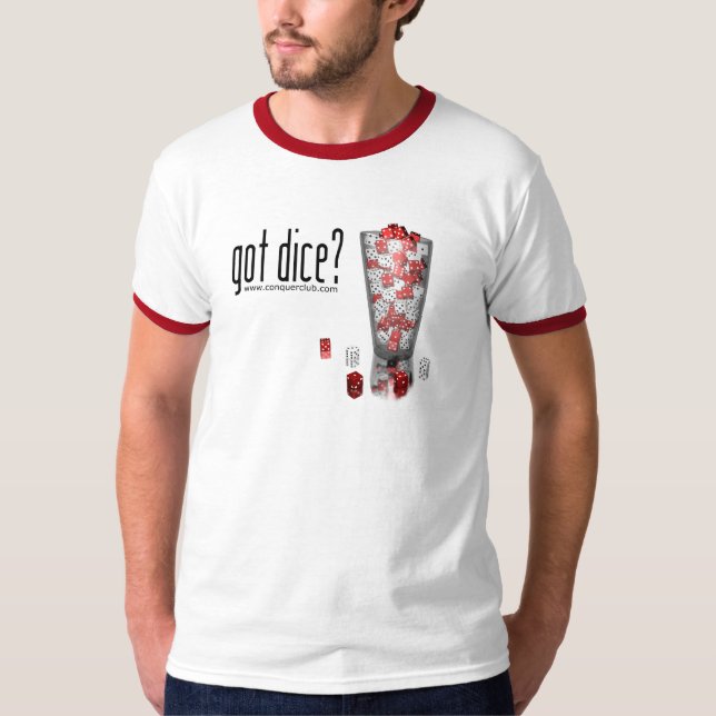 T-shirt Dados obtidos? (Frente)