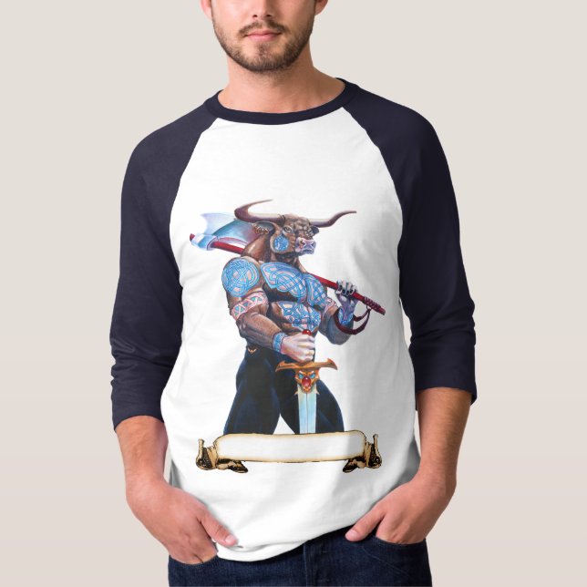T-shirt Daedalus Minotaur de Crete (Frente)