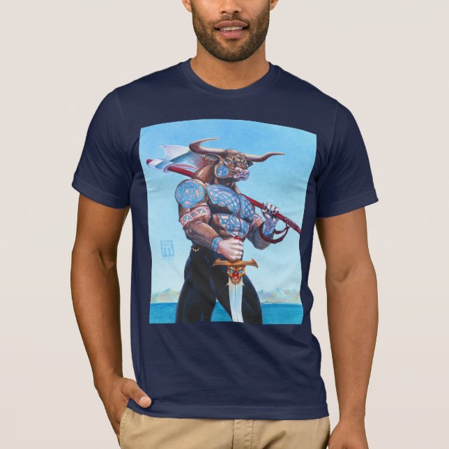 T-shirt Daedalus Minotaur de Crete (Frente)