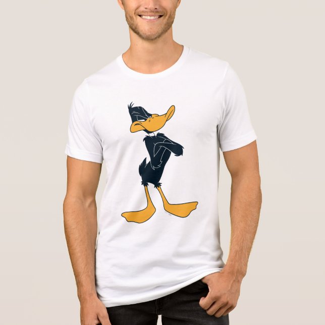 T-shirt DAFFY DUCK™ com braços cruzados (Frente)